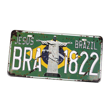 Jesus Brazil BRA1822 License Plate